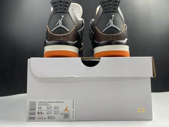 4 (W) CW7183-100 Retro Air Jordan Starfish 0711